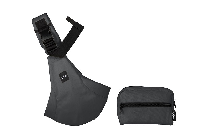 Kangura portabebés Portabebé ligero Boba Buddy Grey