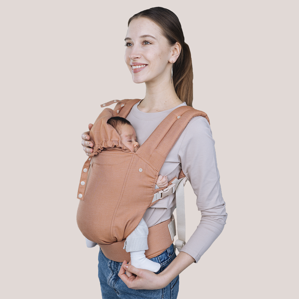 Kangura portabebés Mochila evolutiva portabebés Love and Carry Primo Apricot