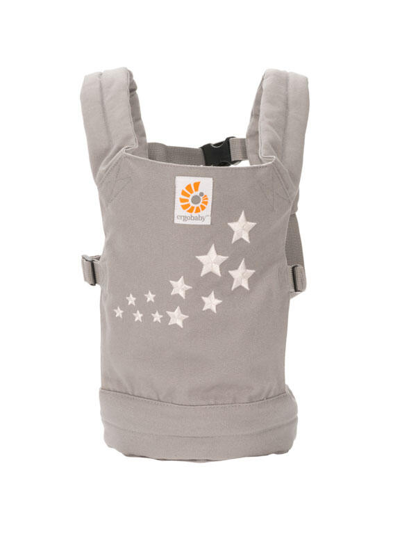 Kangura portabebés Ergobaby mini mochila de juguete Gris cósmico