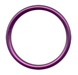 Kangura portabebés Anillas de aluminio Slingrings para bandoleras Violeta