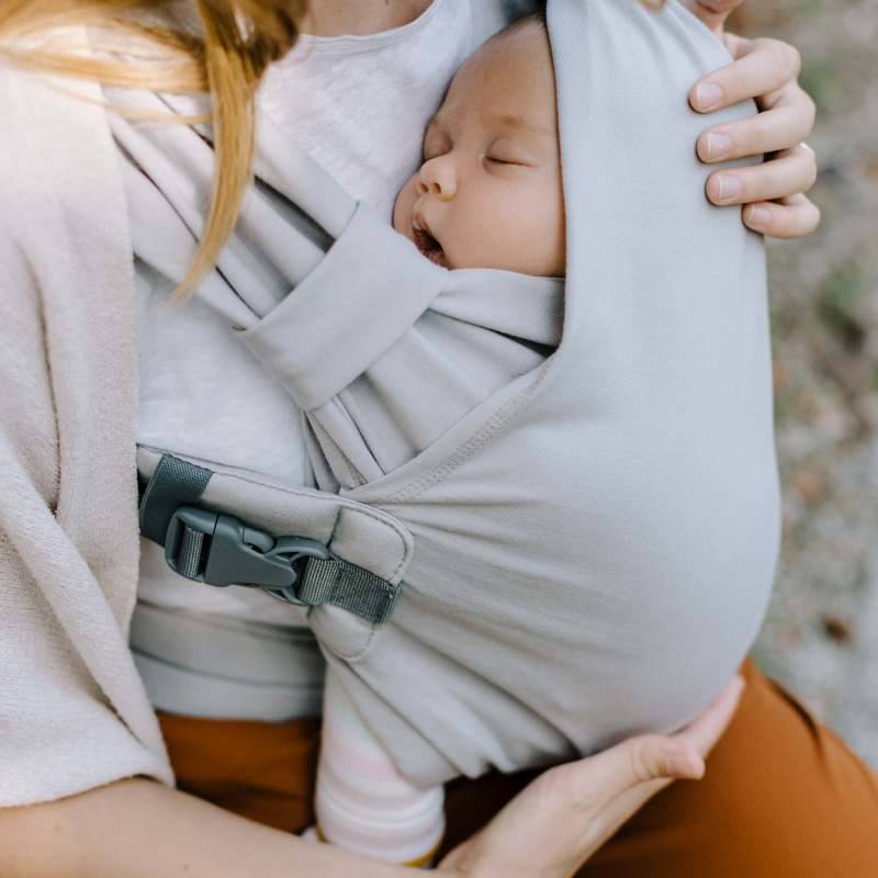 Kangura portabebés Pack Portabebé Boba Bliss Invierno Grey + Grey