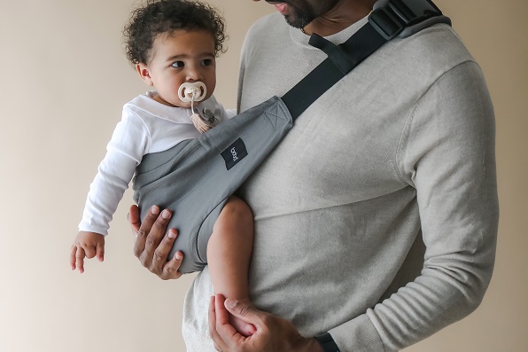 Kangura portabebés Portabebé ligero Boba Buddy Grey