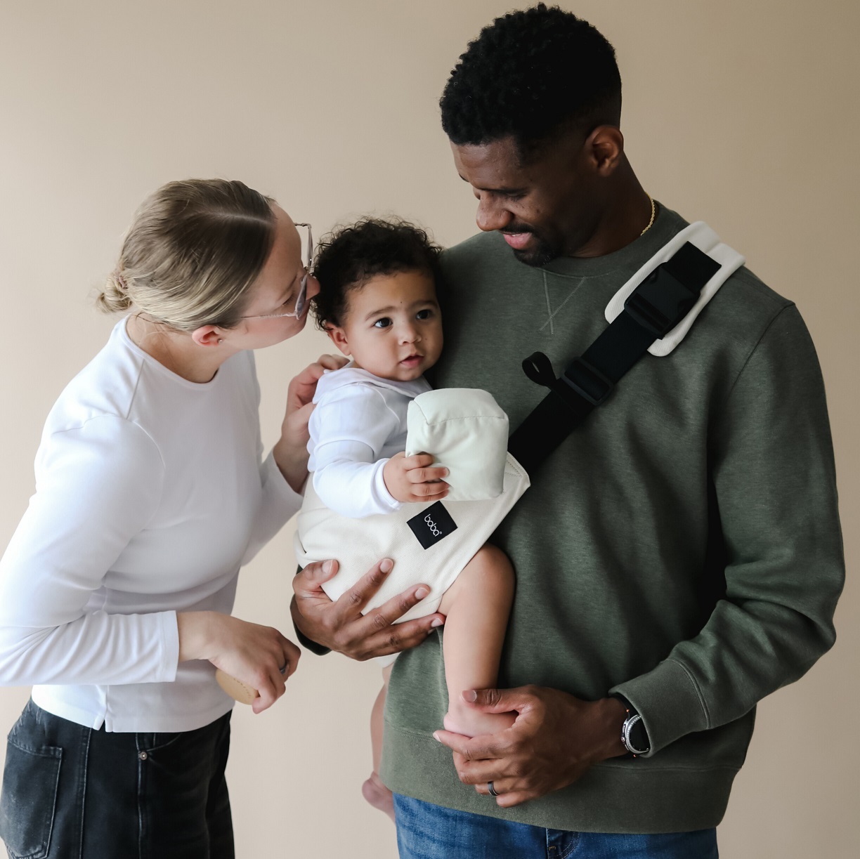 Kangura portabebés Portabebé ligero Boba Buddy Oat