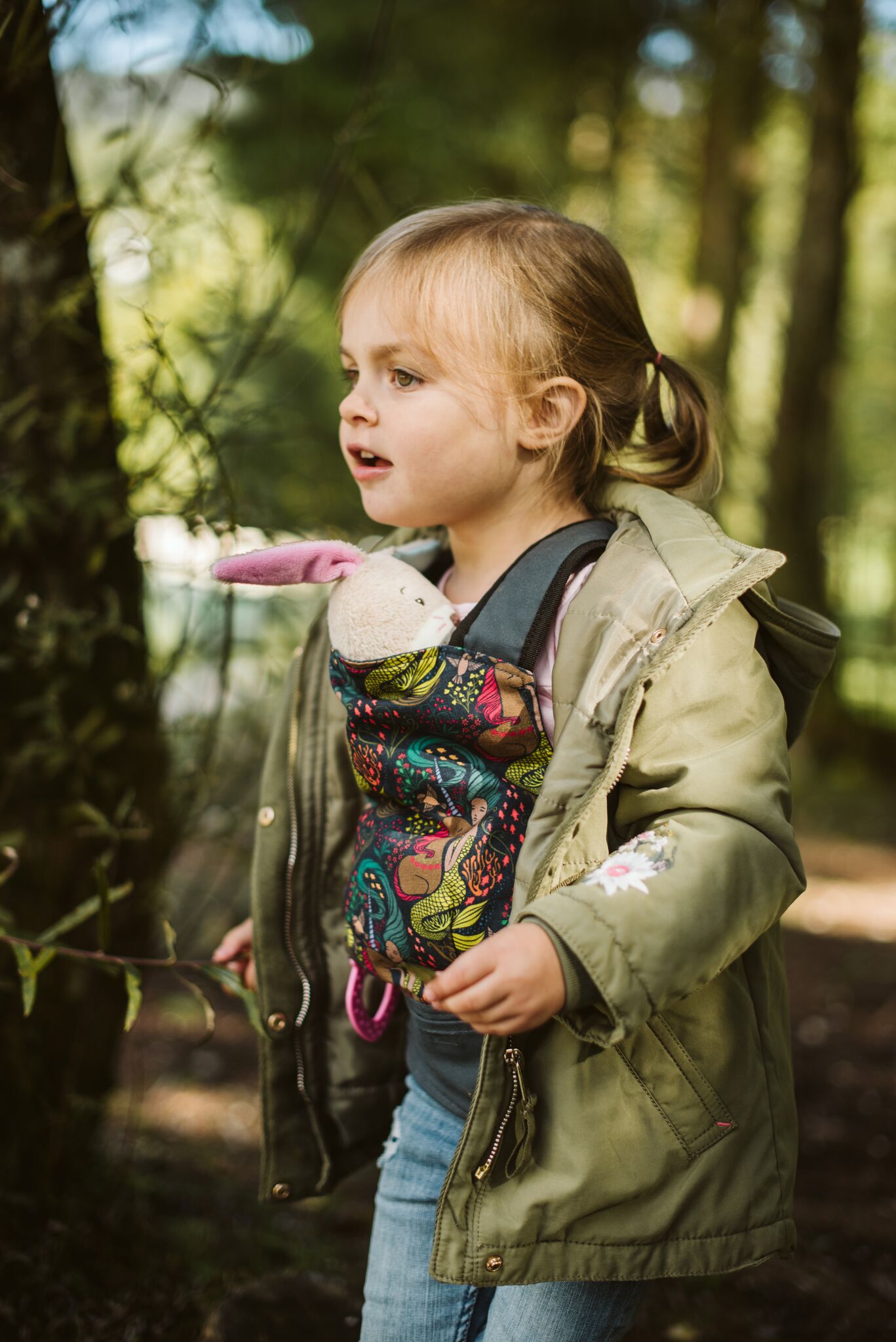 Kangura portabebés Boba Mini mochila de juguete Mermaid and Unicorn