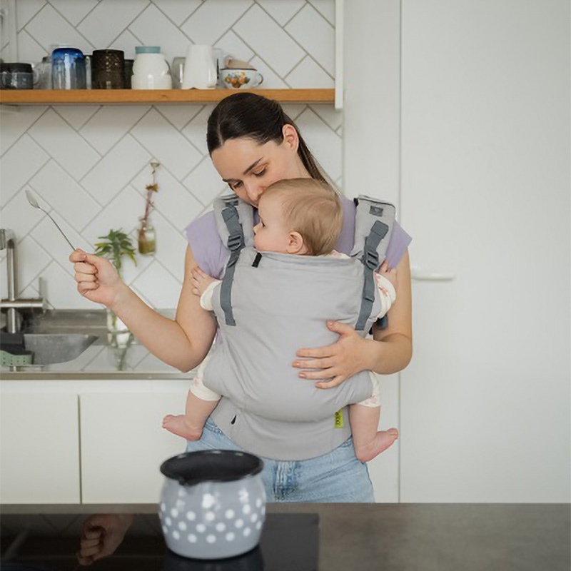 Kangura portabebés Mochila Evolutiva Portabebé Boba X Grey