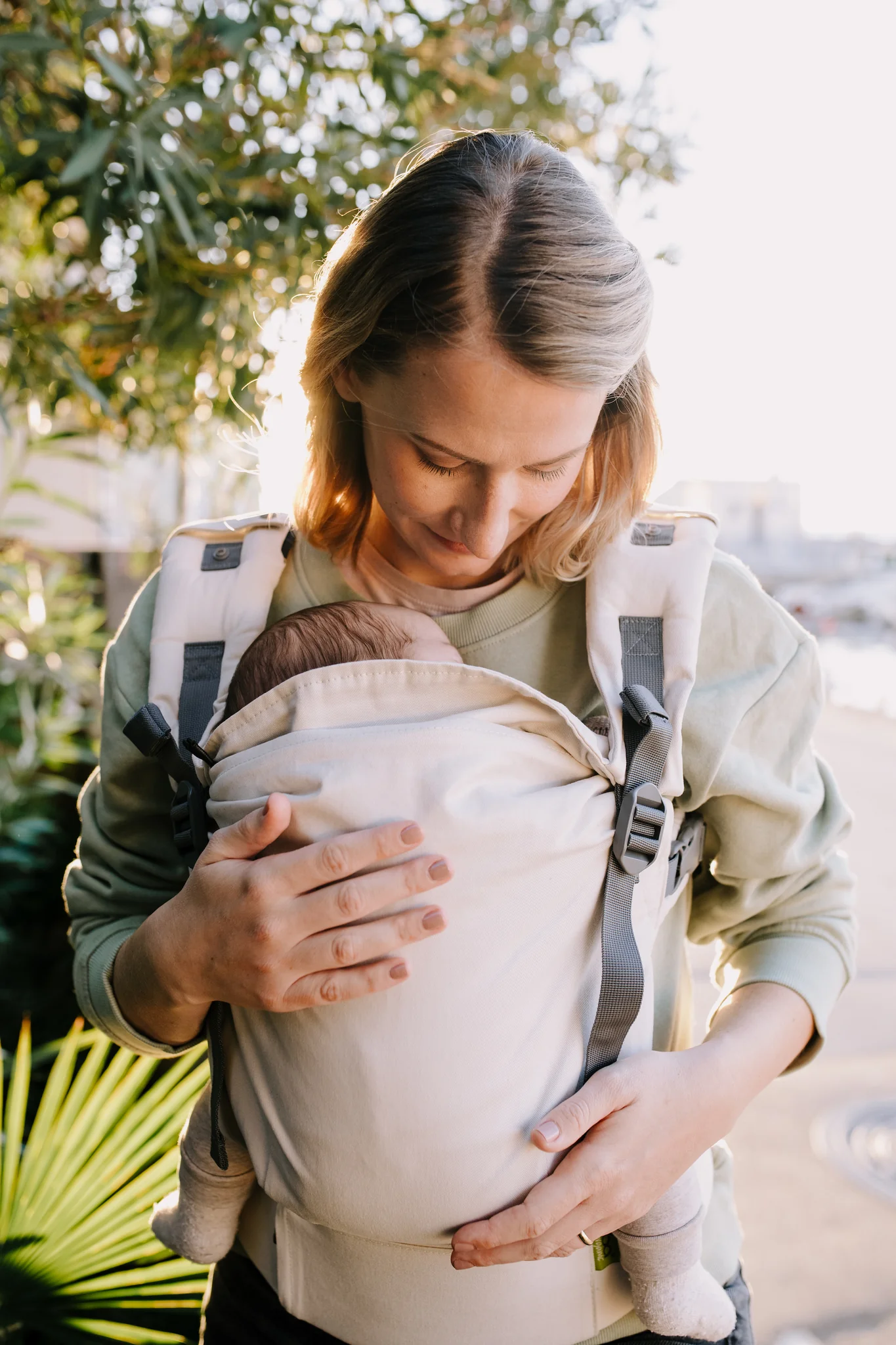 Kangura portabebés Mochila Evolutiva Portabebé Boba X Organic Stone