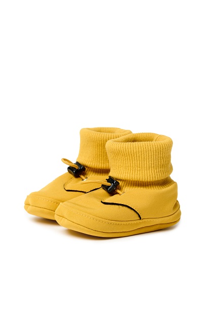 Kangura portabebés Booties de porteo Momawo Mustard