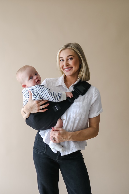 Kangura portabebés Portabebé ligero Boba Buddy Black