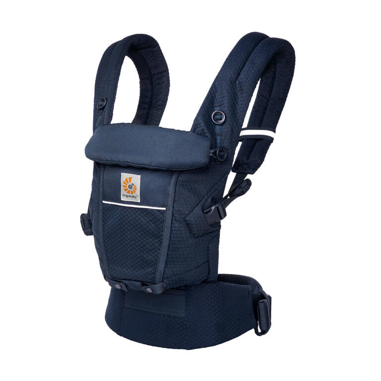 Kangura portabebés Mochila portabebé Ergobaby Adapt Soft Flex Mesh - Azul medianoche