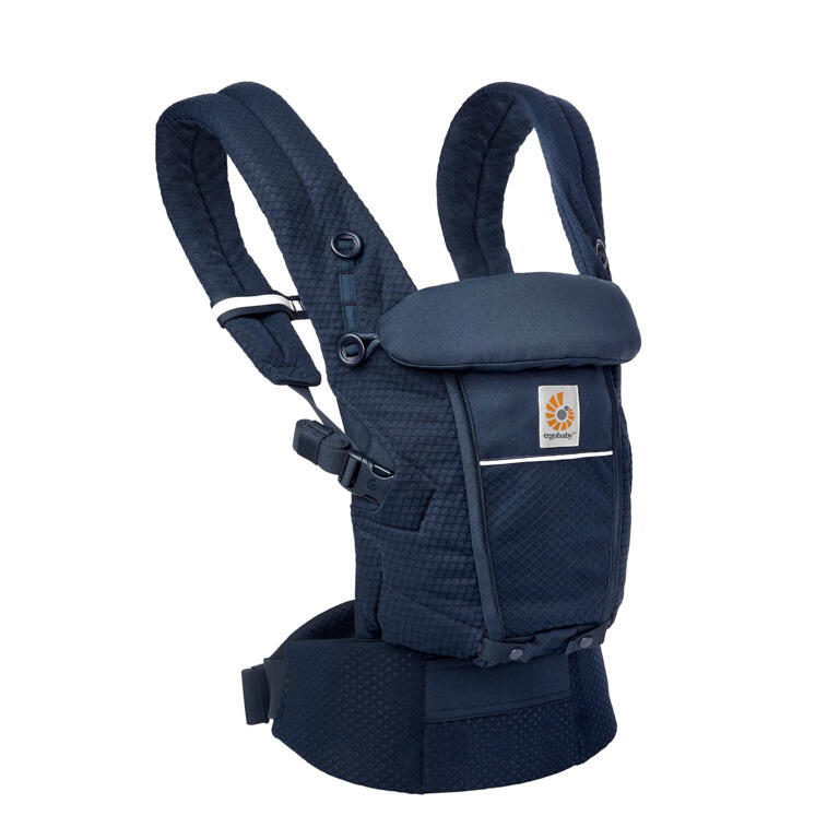 Kangura portabebés Mochila portabebé Ergobaby Adapt Soft Flex Mesh - Azul medianoche