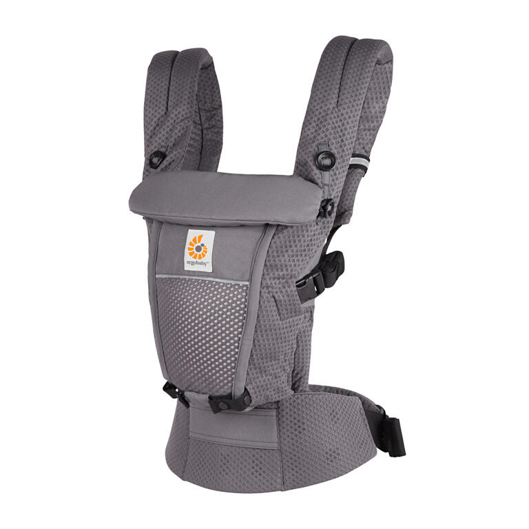 Kangura portabebés Mochila portabebé Ergobaby Adapt Soft Flex Mesh - Gris grafito