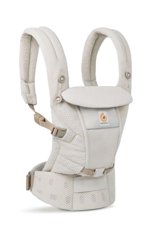 Kangura portabebés Mochila portabebé Ergobaby Adapt Soft Flex Mesh - Natural beige