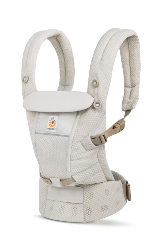 Kangura portabebés Mochila portabebé Ergobaby Adapt Soft Flex Mesh - Natural beige