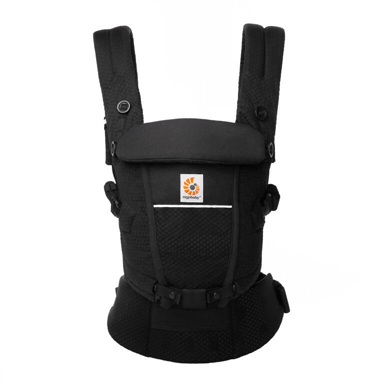 Kangura portabebés Mochila portabebé Ergobaby Adapt Soft Flex Mesh - Negro