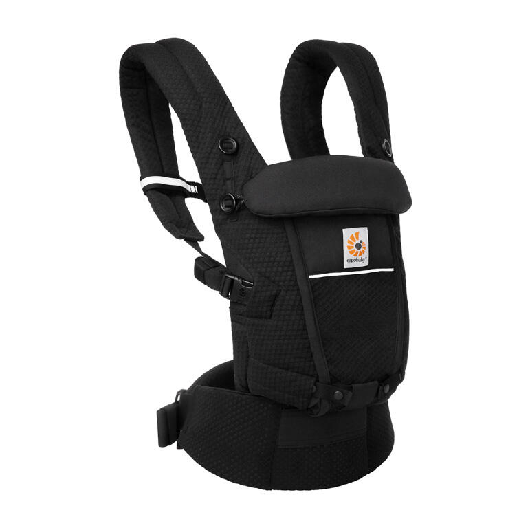 Kangura portabebés Mochila portabebé Ergobaby Adapt Soft Flex Mesh - Negro