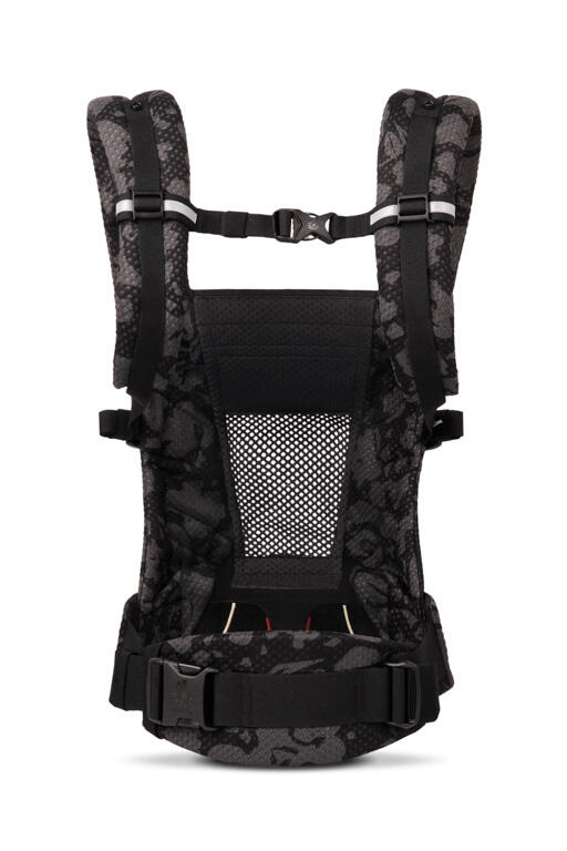 Kangura portabebés Mochila portabebé Ergobaby Adapt Soft Flex Mesh - Onyx Blooms