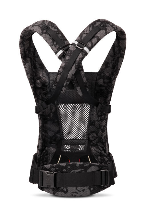 Kangura portabebés Mochila portabebé Ergobaby Adapt Soft Flex Mesh - Onyx Blooms