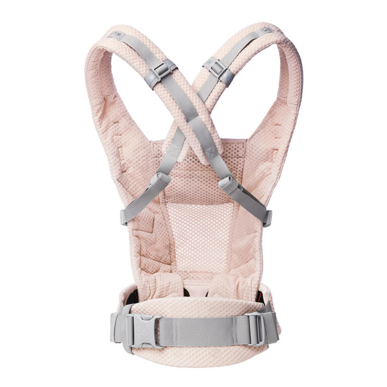 Kangura portabebés Mochila portabebé Ergobaby Adapt Soft Flex Mesh - Rosa cuarzo