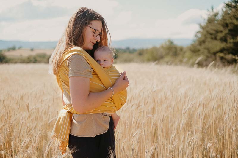 Kangura portabebés Fular portabebé Néobulle Tournesol