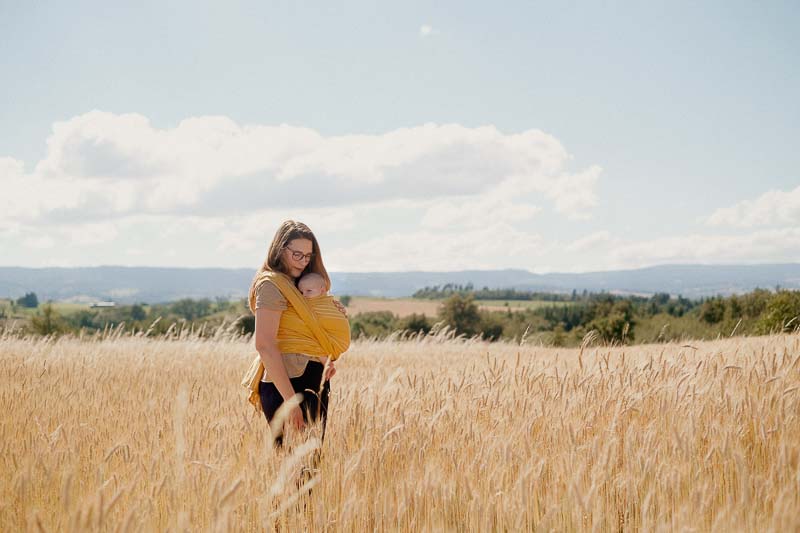 Kangura portabebés Fular portabebé Néobulle Tournesol