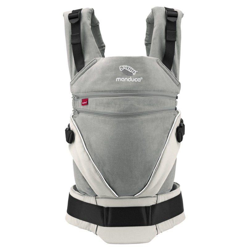 Kangura portabebés Mochila portabebés Manduca XT Gris Blanca