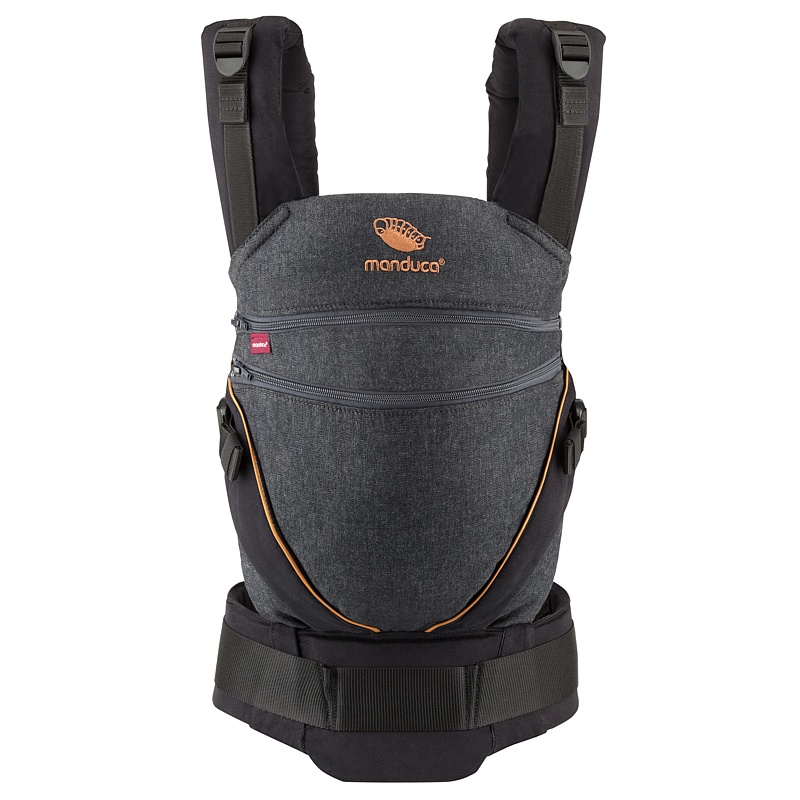 Kangura portabebés Mochila portabebés Manduca XT Tejana Negra