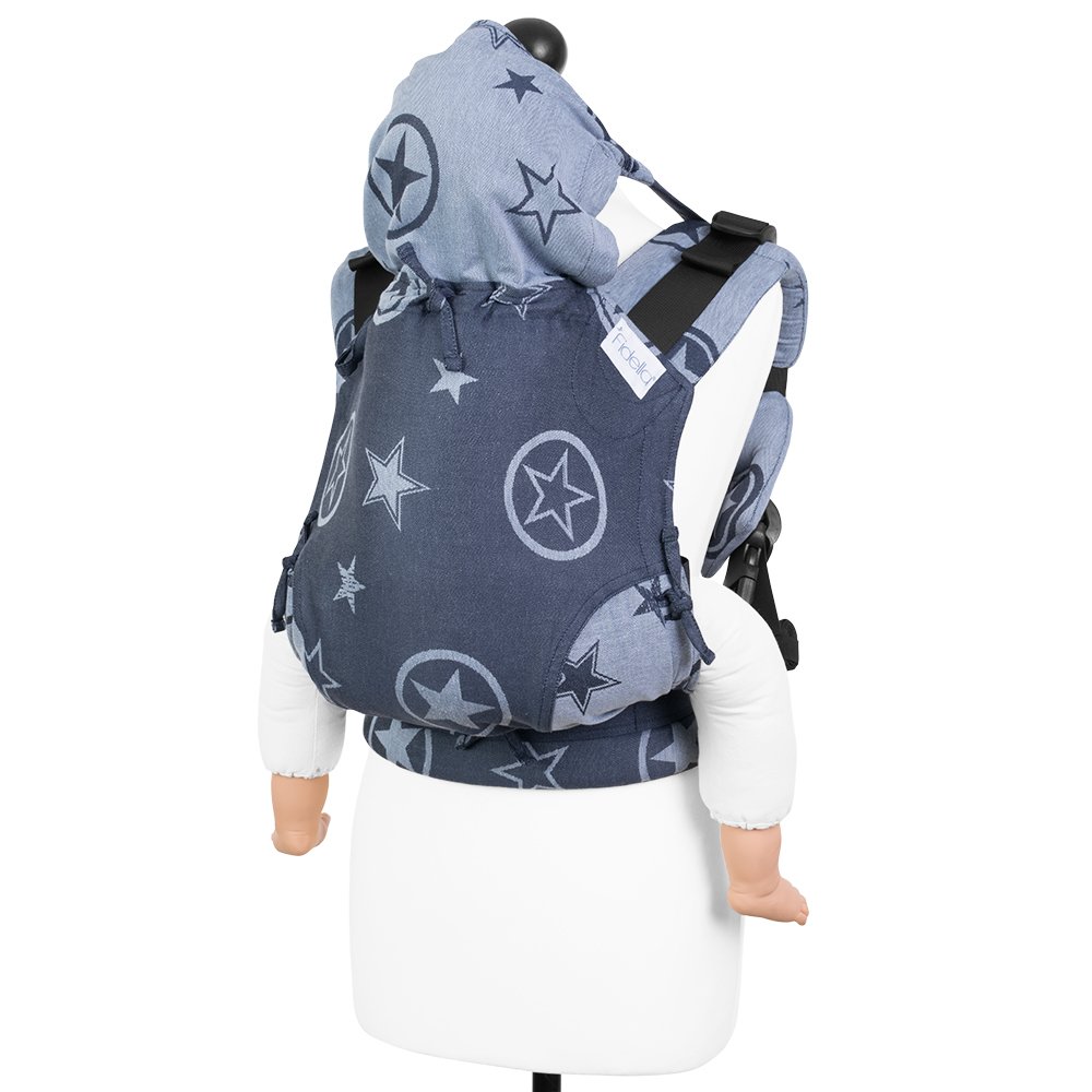 Kangura portabebés Mochila ergonómica Fidella Fusion Toddler 2.0 Outer Space Blue