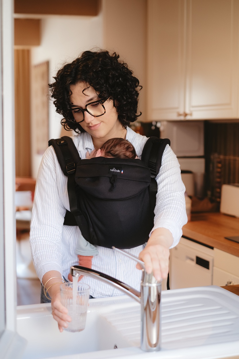 Kangura portabebés Mochila Evolutiva Néobulle Néo V3 Noir