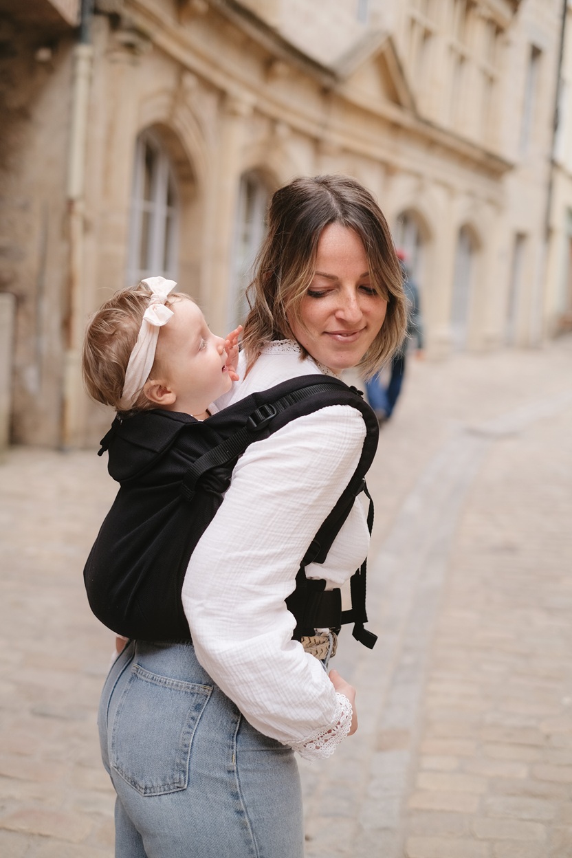 Kangura portabebés Mochila Evolutiva Néobulle Néo V3 Noir