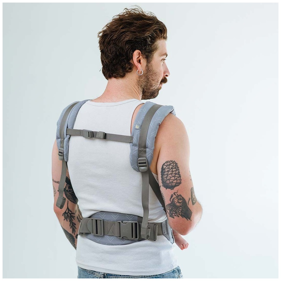 Kangura portabebés Mochila evolutiva Love and Carry One Evo Monsoon (100% Algodón)