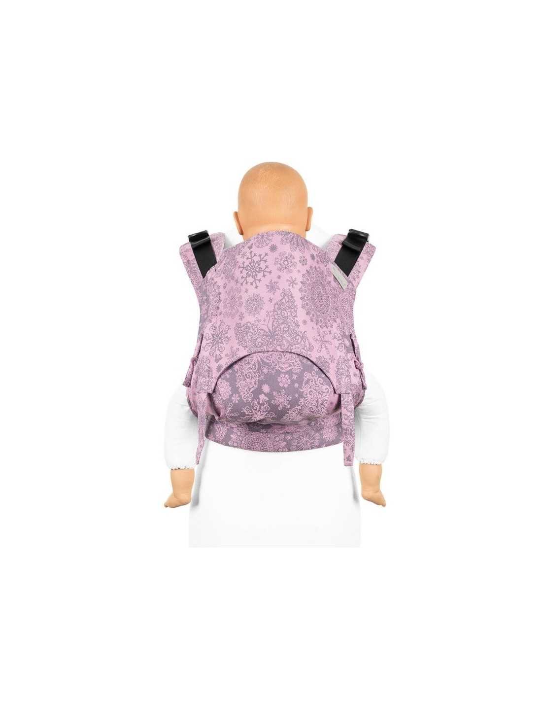 Kangura portabebés Mochila ergonómica Fidella Fusion Toddler 2.0 Iced Butterfly Violet