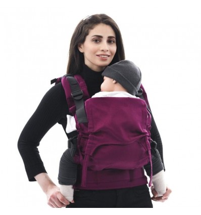 Kangura portabebés Mochila ergonómica Fidella Fusion Toddler 2.0 Chevron Berry