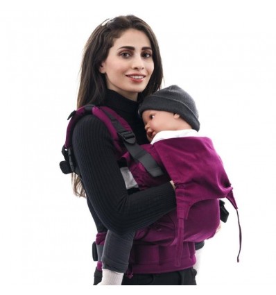 Kangura portabebés Mochila ergonómica Fidella Fusion Toddler 2.0 Chevron Berry