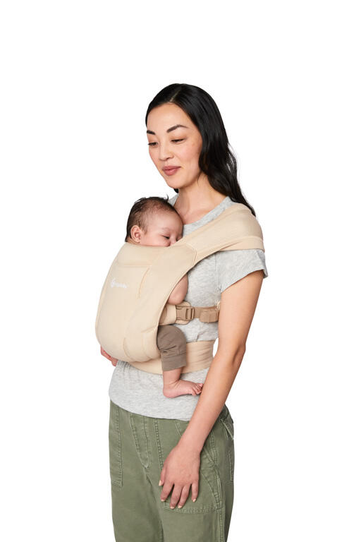 Kangura portabebés Mochila Portabebé Ergobaby Embrace Soft Air - Crema