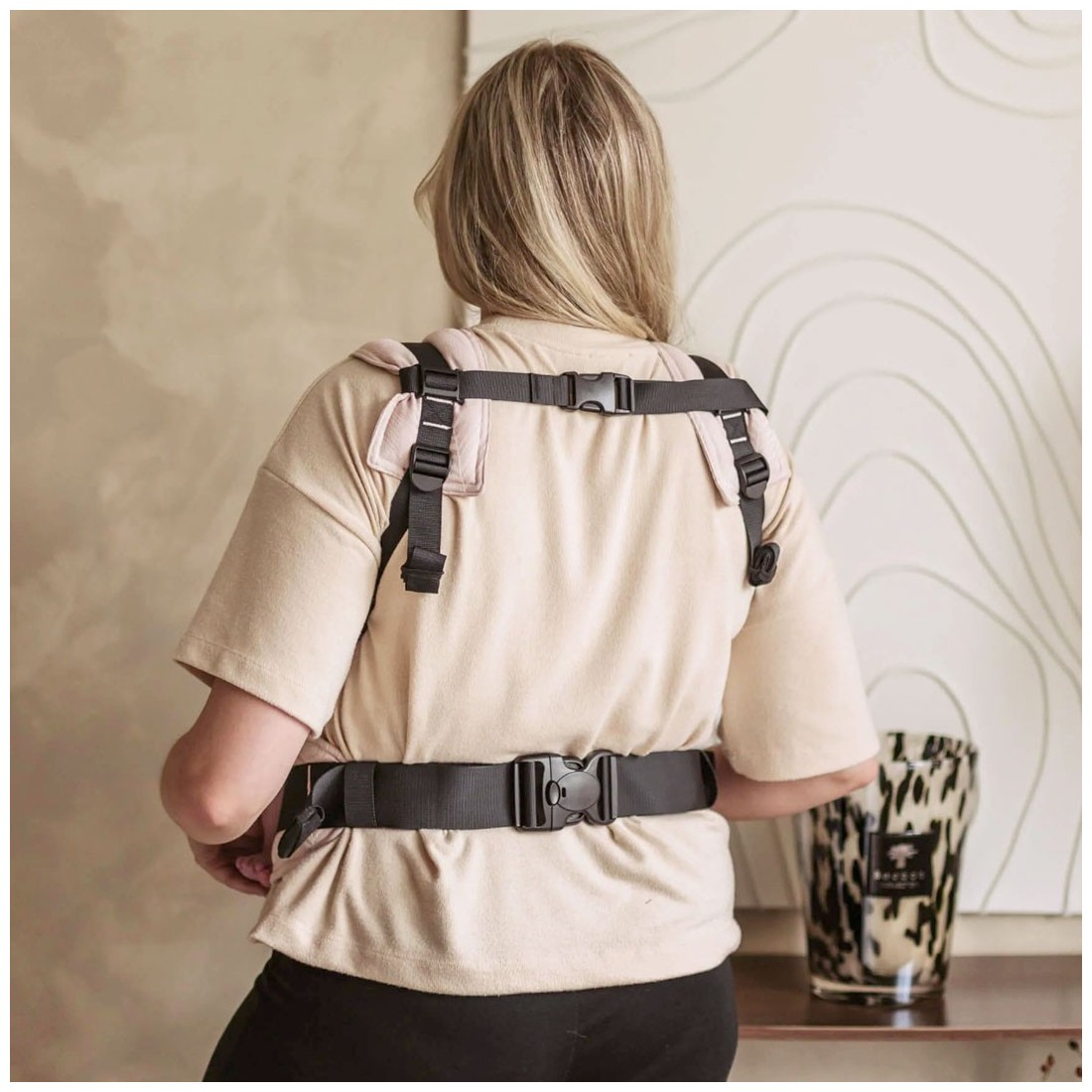 Kangura portabebés Mochila ergonómica Fidella Fusion Bebé Feather Rose