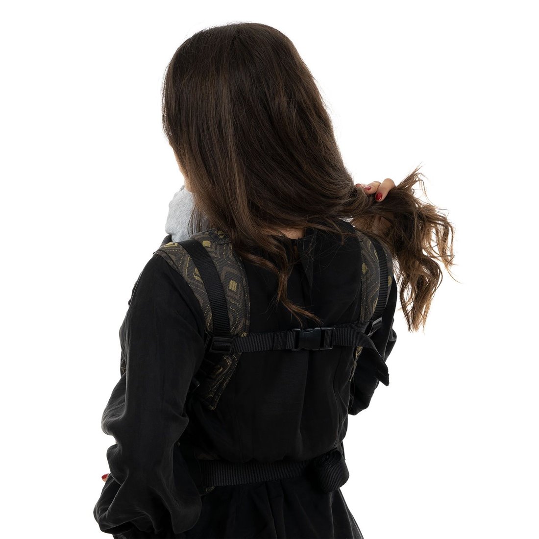 Kangura portabebés Mochila ergonómica Fidella Fusion Bebé Peacock Gold