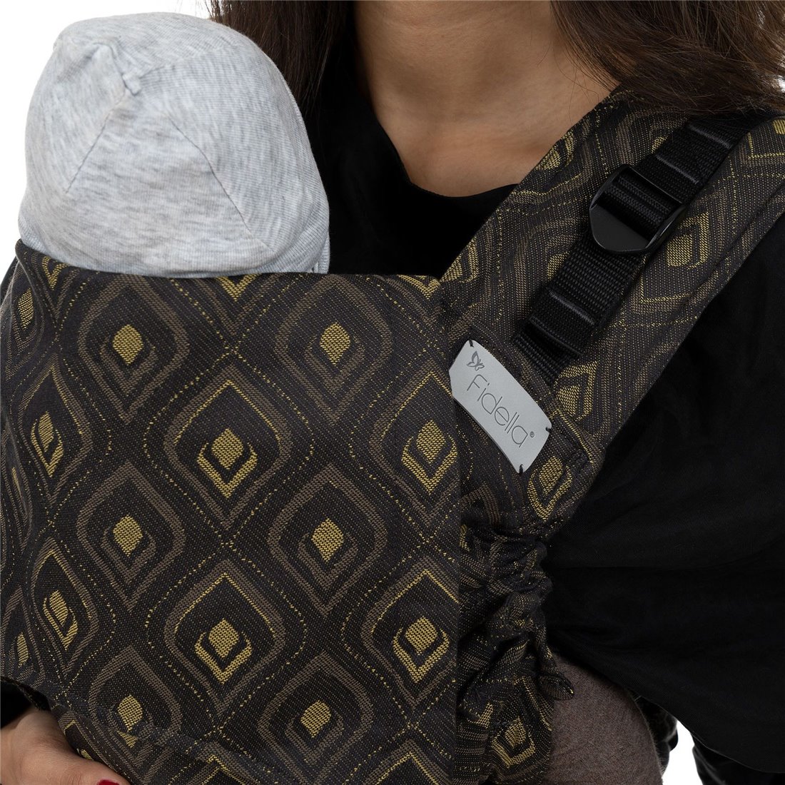 Kangura portabebés Mochila ergonómica Fidella Fusion Bebé Peacock Gold