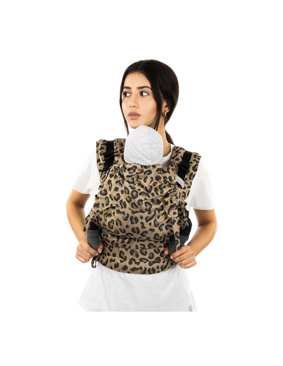 Kangura portabebés Mochila ergonómica Fidella Fusion Bebé Leopard Gold