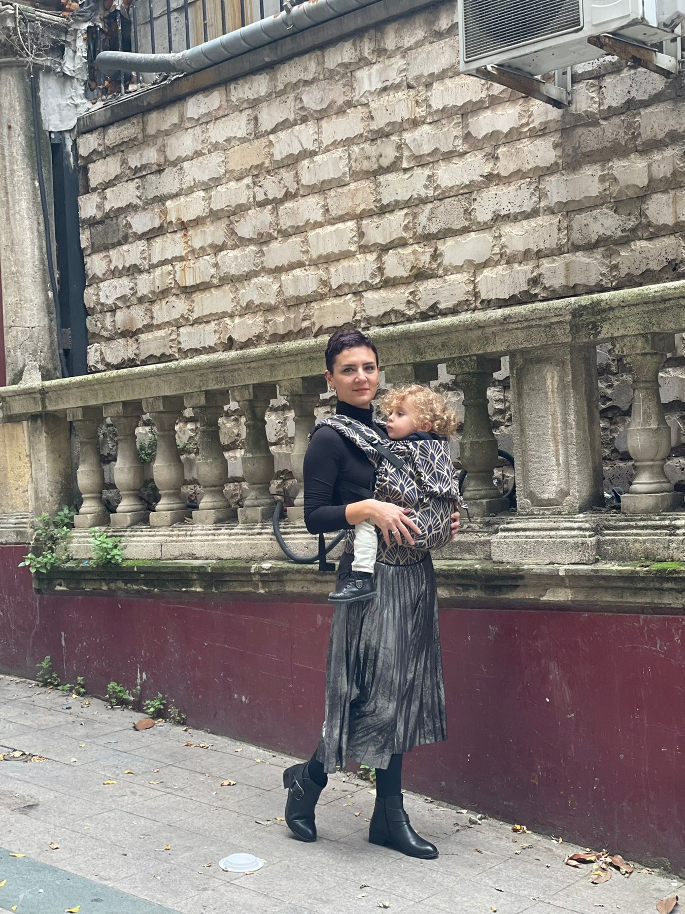 Kangura portabebés Mochila Evolutiva Portabebé Neko Smart Toddler Kidonya Elegance (Algodón orgánico)