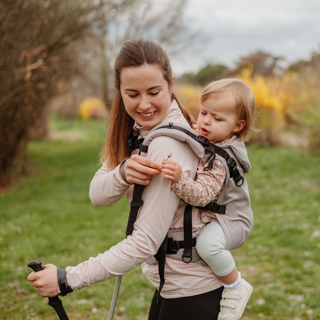 Kangura portabebés Mochila Evolutiva Néobulle Néo+ PlusV2 Plume