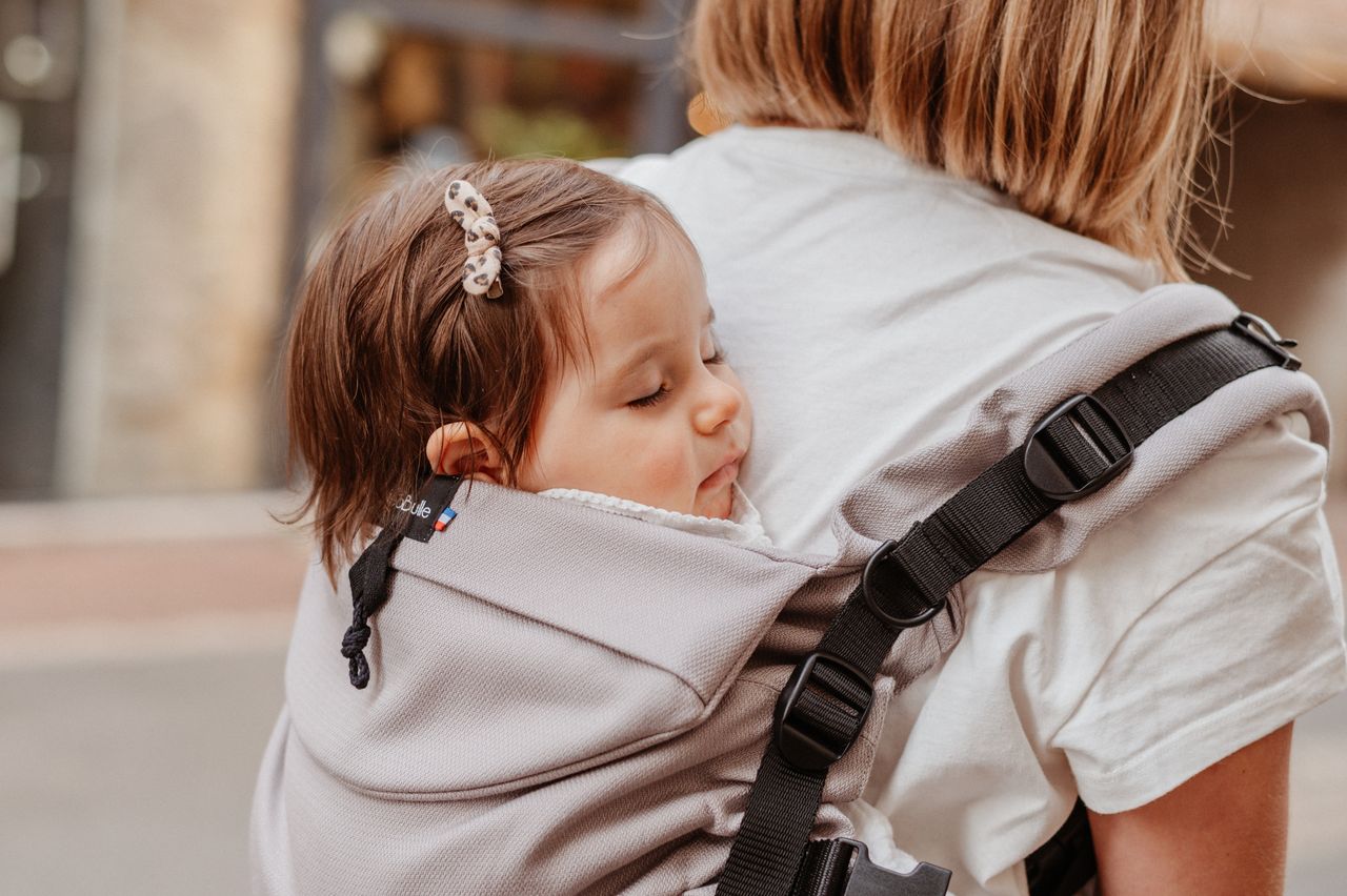 Kangura portabebés Mochila Evolutiva Néobulle Néo+ PlusV2 Plume