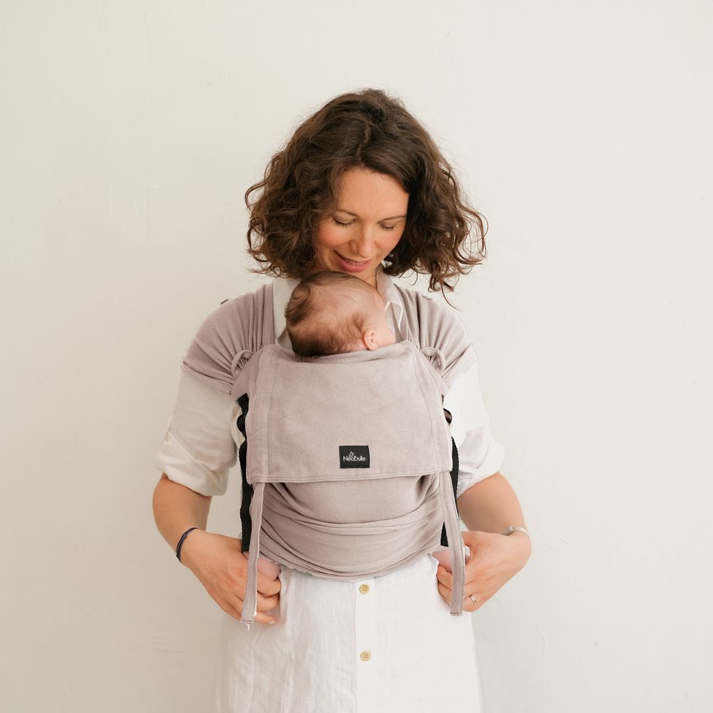 Kangura portabebés Portabebé Néobulle P'tit Evo Plume