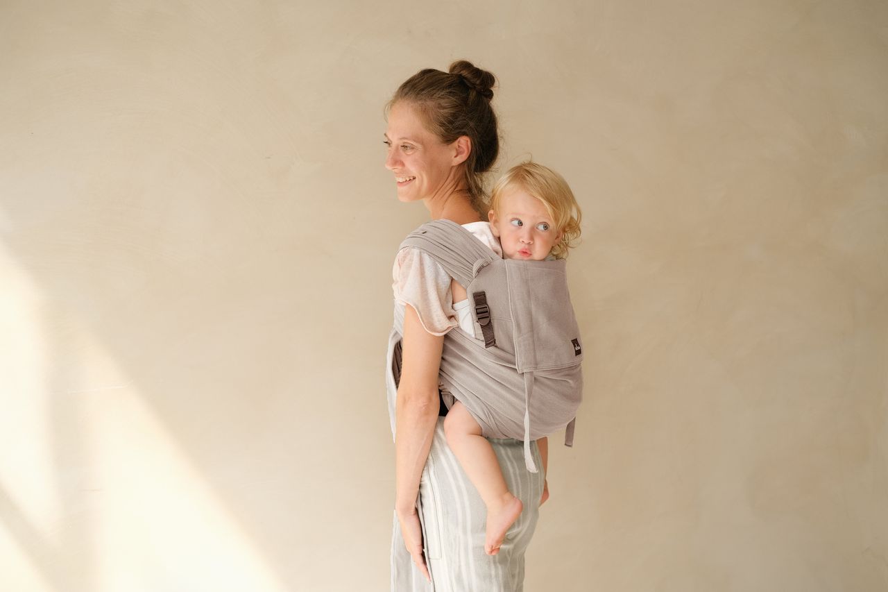 Kangura portabebés Portabebé Néobulle P'tit Evo Plume