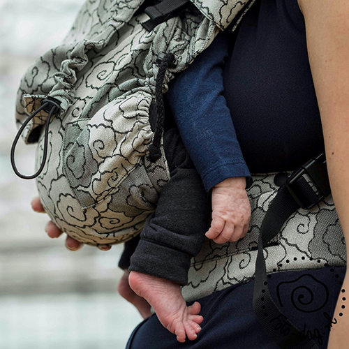 Kangura portabebés Mochila evolutiva Neko Smart Toddler Lokum Hazel (Algodón orgánico)