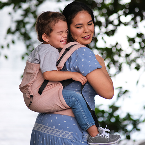 Kangura portabebés Mochila evolutiva Neko Smart Toddler Sephia (Algodón orgánico)