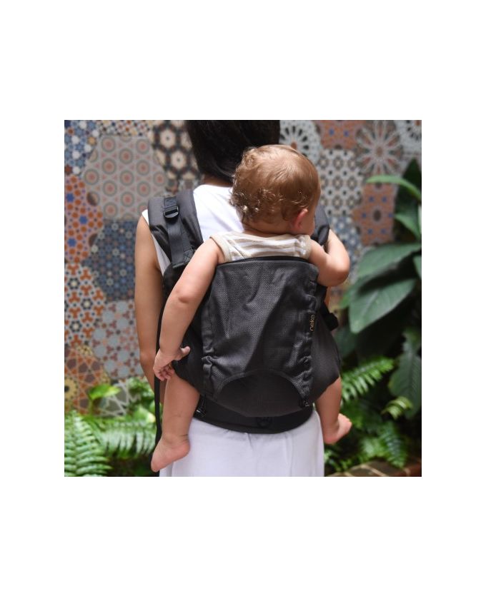 Kangura portabebés Mochila evolutiva Neko Smart Toddler Shadow (Algodón orgánico)